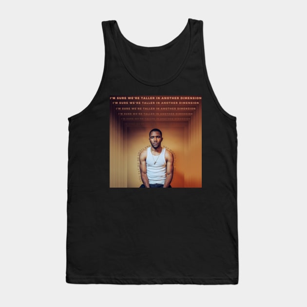 Frank Ocean White Ferrari Lyrics Tank Top by julianagamboa